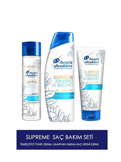 Head&Shoulders Supreme Arındırıcı Ve Besleyeci Saç Bakım Seti