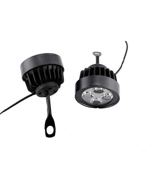 Motosiklet  Su Seçirmez 12W Led Süper Parlak Far 12-80V