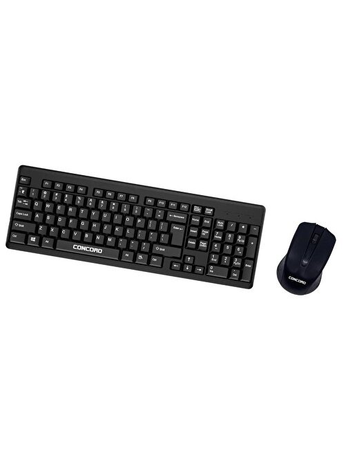 Concord C68 Türkçe Kablosuz Klavye Mouse Seti