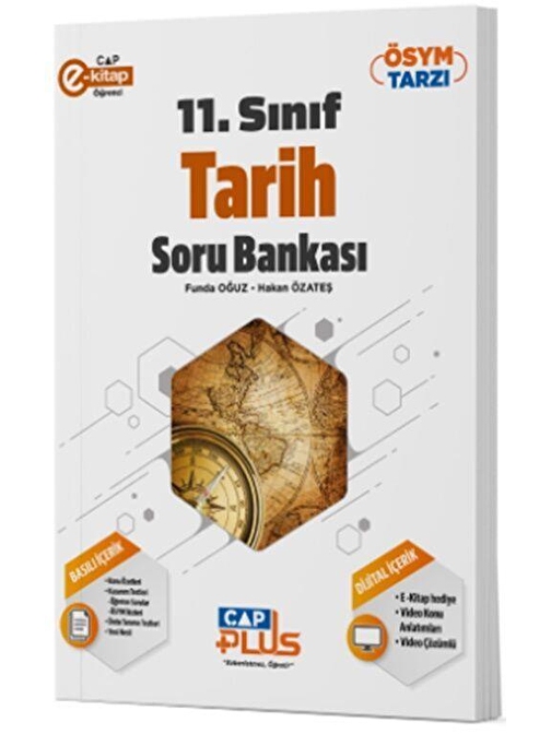 11. Sınıf Anadolu Lisesi Tarih Soru Bankası Çap Yayınları