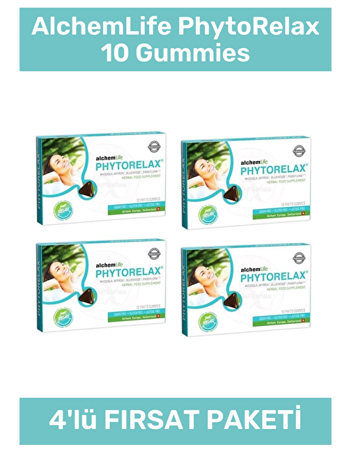 AlchemLife PhytoRelax 10 Gummies - 4 Adet