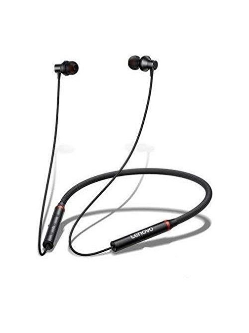 Lenovo HE05X Manyetik Neckband Kablosuz Bluetooth 5.0 Kulaklık Siyah