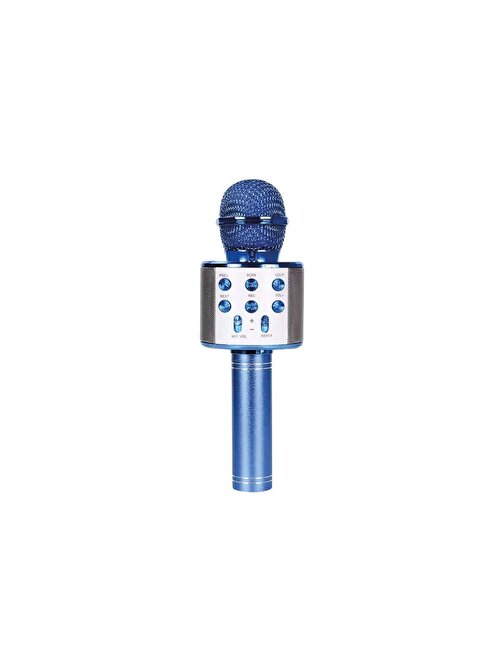 Sunix Bluetooth Kareoke Mikrofon Mavi MCF-10