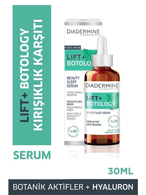 Diadermine Lift+Botology Beauty Sleep 30 ml Yüz Bakım Serumu