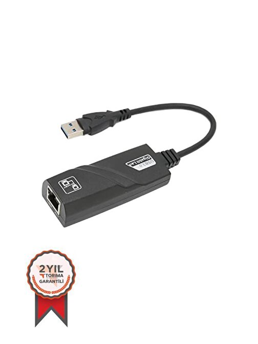 Torima Siyah YD-74 USB 3.0 Ethernet Adaptörü