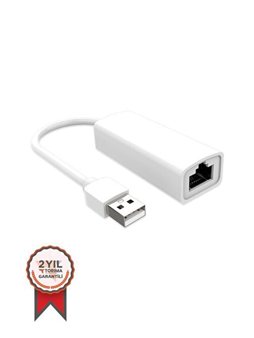 Torima Beyaz YD-75 USB 2.0 Ethernet Adaptörü