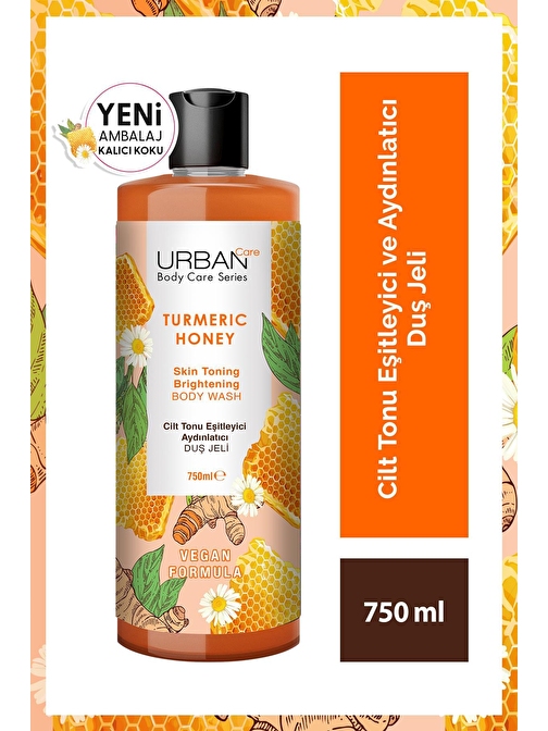 Urban Care Body Series Turmeric Honey Duş Jeli 750 ML