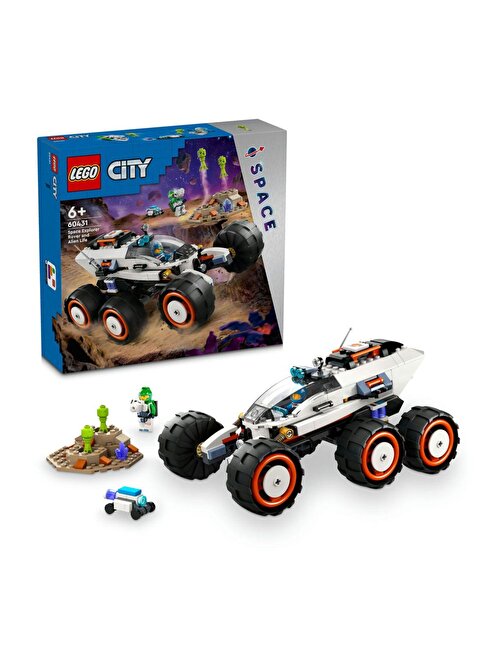 ® City Uzay Keşif Robotu ve Uzaylı Canlı 60431 -  Yaratıcı Oyuncak Yapım Seti (311 Parça)