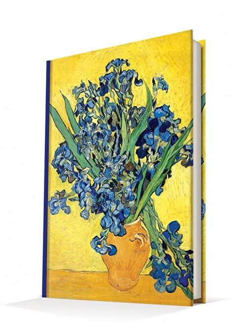 Deffter Art Of World Van Gogh Les Iris 96 Yaprak Çizgisiz Sert Kapak Defter