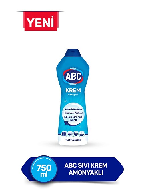 ABC Sıvı Krem Amonyak 750 ml