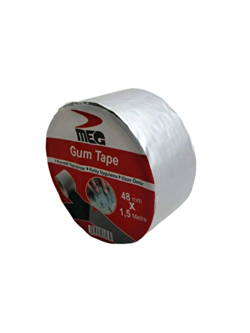 GUM TAPE 48MMX1.5MT SU SIZDIRMAZ SAKIZ TAMİR BANTI (3877)