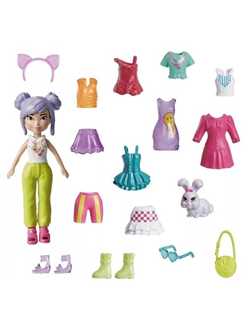 Polly Pocket Farklı Kombin Eğlencesi Oyun Setleri HKV88-HKV94