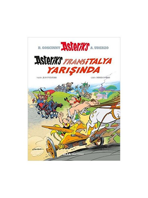 Asteriks Transitalya Yarışında 37 Jean Yves Ferri Alfa Yayınları