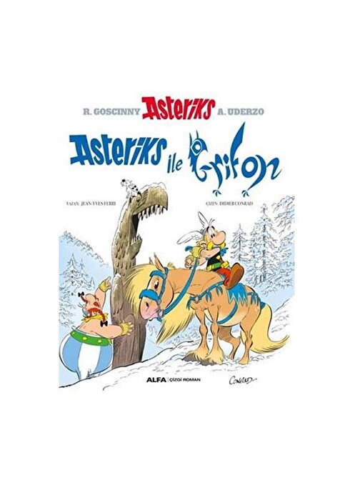 Asteriks ile Grifon 39 Jean Yves Ferri Alfa Yayınları