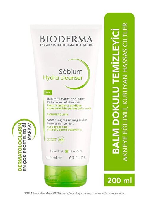 BIODERMA Sebium Hydra Cleanser 200 ml