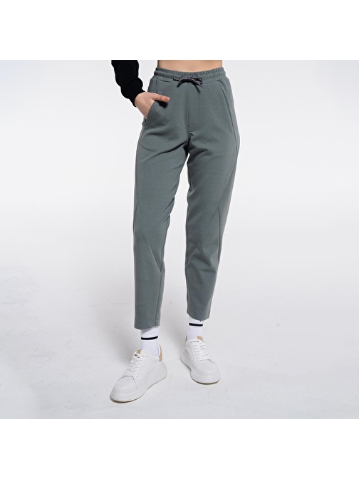 Lucky Haki Kadın Scuba Unisex Pantolon Jogger | XL