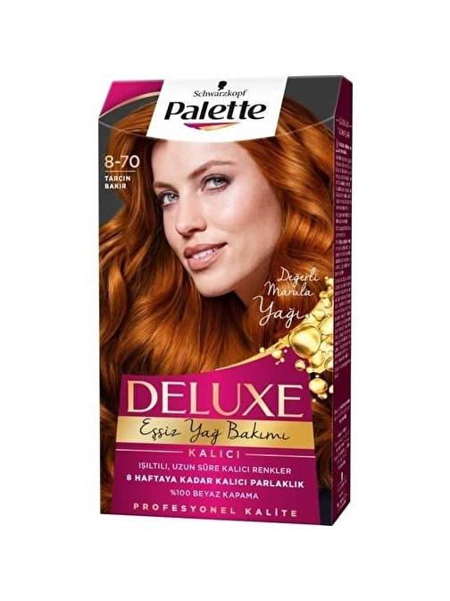 Palette Deluxe Saç Boyası 8-70 Tarçın Bakır