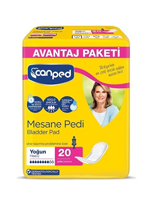 CANPED MESANE PEDİ YOĞUN 20 ADET