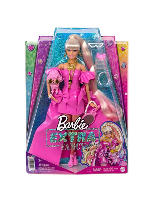 Barbie Extra Şık Bebek ve Yavru Köpeği HHN12