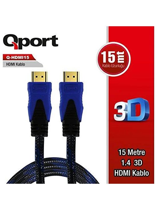 QPORT Q-HDMI152  15,0m HDMI KABLO.2.0 4K