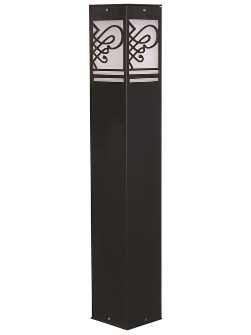 AVONNI BSU-68144-BSY-M2-B Siyah Boyalı Dış Mekan Aydınlatma E27 Aluminyum Akrilik Cam 12cm