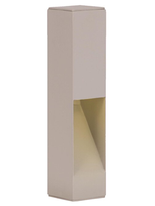 AVONNI BSU-68153-BBY-K Beyaz Boyalı Dış Mekan Aydınlatma E27 Aluminyum Akrilik Cam 10cm