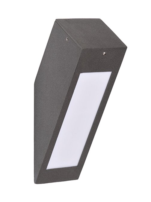 AVONNI BAP-68236-BSY-M2-LED Siyah Boyalı Dış Mekan Aydınlatma LED Alüminyum Profil Pleksi 10x10cm