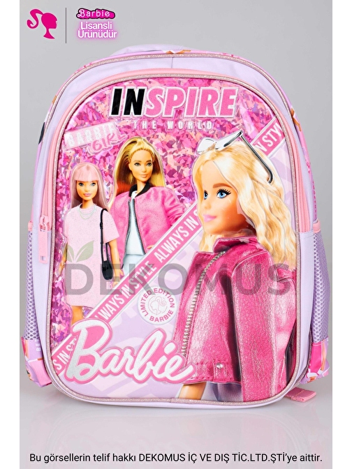 YENİ SEZON LİSANSLI BARBIE OKUL ÇANTASI LOFT INSPIRE