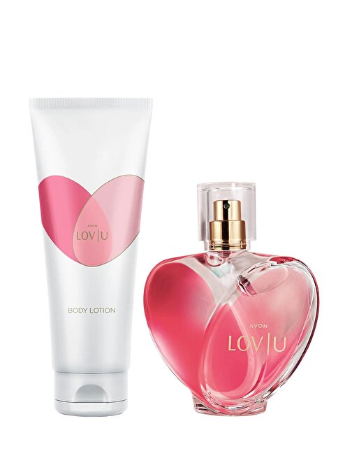 Avon Lov U Kadın Parfüm ve Vücut Losyonu Paketi