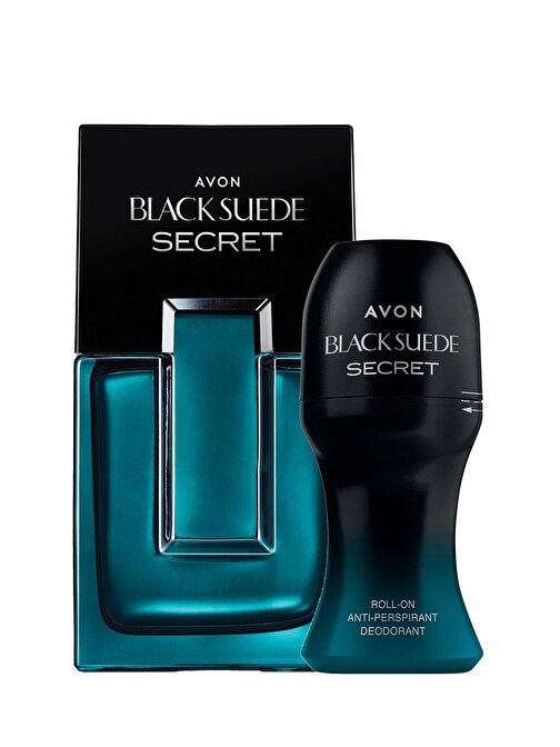 Avon Black Suede Secret Erkek Parfüm ve Rollon Paketi