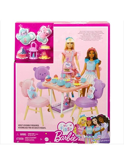 Barbie My First İlk Bebeğim Çay Partisi Oyun Seti HMM65