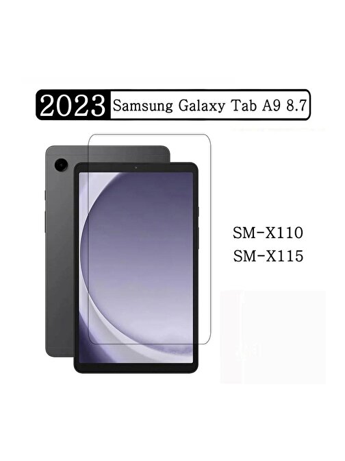 Galaxy Tab A9 SM-X110 X115 X117 Uyumlu Ekran Koruyucu Cam