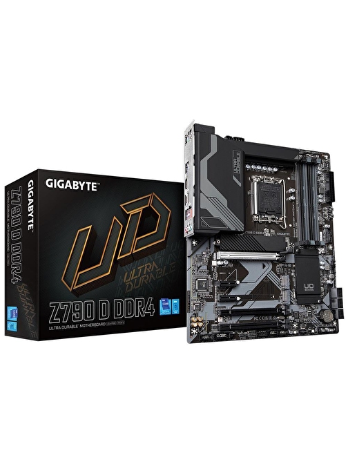 Gigabyte Z790 D INTEL LGA 1700 DDR4 5333(OC)MHz ATX Gaming (Oyuncu) Anakart