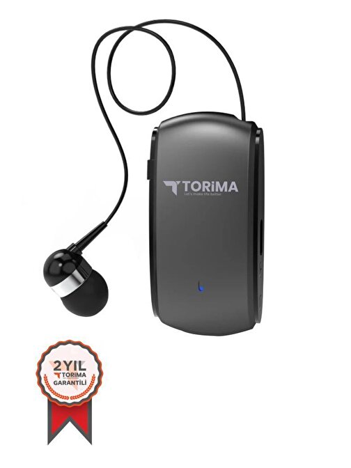 TORİMA G66 Siyah Geri Çekilebilir Makaralı Bluetooth Kulaklık