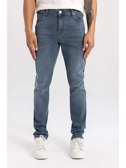 Pedro Slim Fit Dar Kalıp Normal Bel Dar Paça Jean Pantolon B3622AX24SP