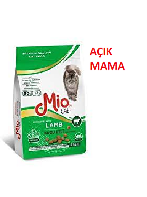 Mio Kuzulu Yetişkin Açık Kedi Maması 1 Kg