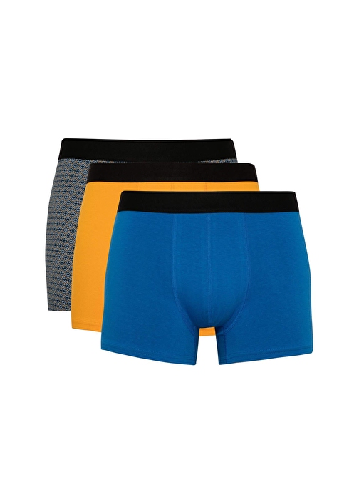 Regular Fit 3lü Boxer B7791AX24SM