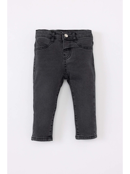 Erkek Bebek Regular Fit Düz Paça Jean Pantolon A9413A524SP