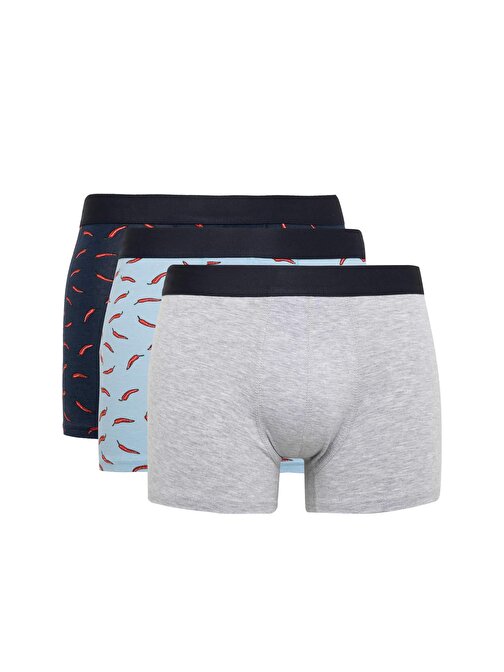 Regular Fit 3lü Boxer B7967AX24SP