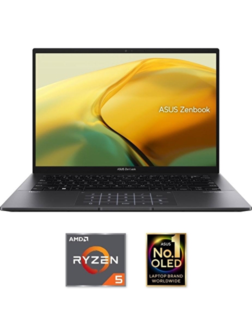 ASUS UM3402YA-KM062W-K AMD / R5-5625 / 16GB / 512GB / ONBOARD / 14.0" / WINDOWS 11