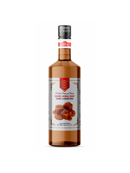 Nish Karamel Aromalı Şurup 700 ml