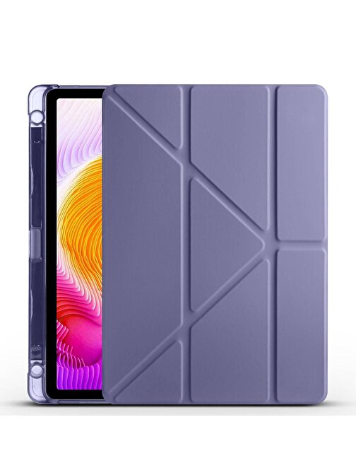 Gpack Xiaomi Redmi Pad SE Kılıf Standlı Katlanabilir Pu Silikon tf1