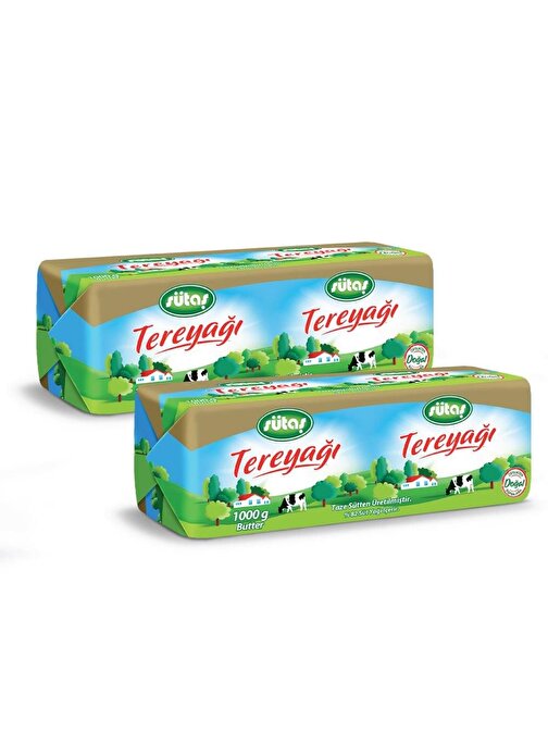 Tereyağı 1000 g x 2 adet