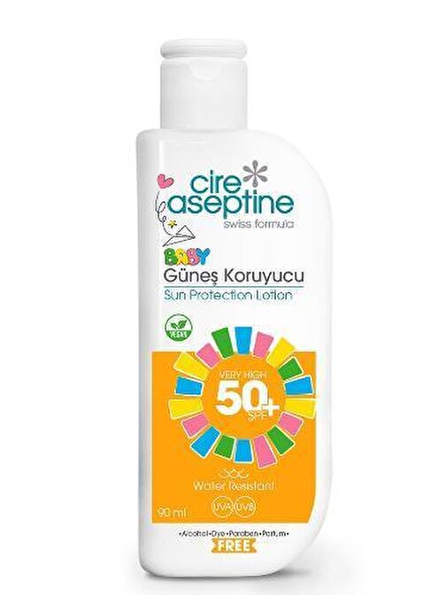 Cire Aseptine Baby Güneş Koruyucu Losyon SPF50+ 90 ml