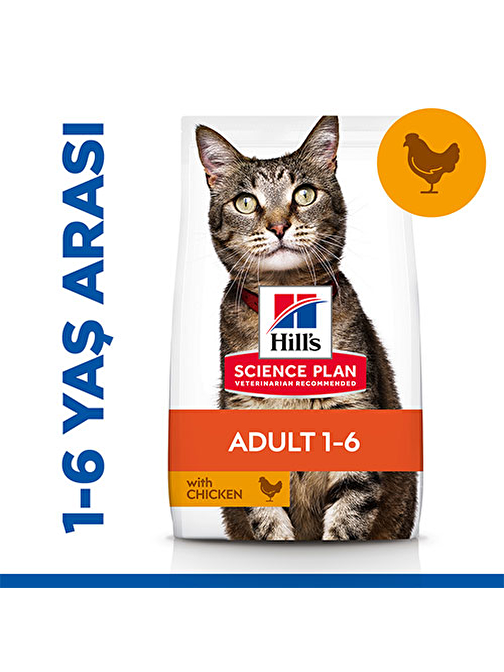 Hill’s SCIENCE PLAN Optimal Care Tavuklu Yetişkin Kedi Maması 15 Kg