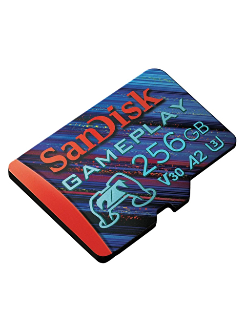 SanDisk GamePlay 256GB SDSQXAV-256G-GN6XN 190/130MB/s 4K UHD microSDXC A2 V30 Gaming Hafıza Kartı