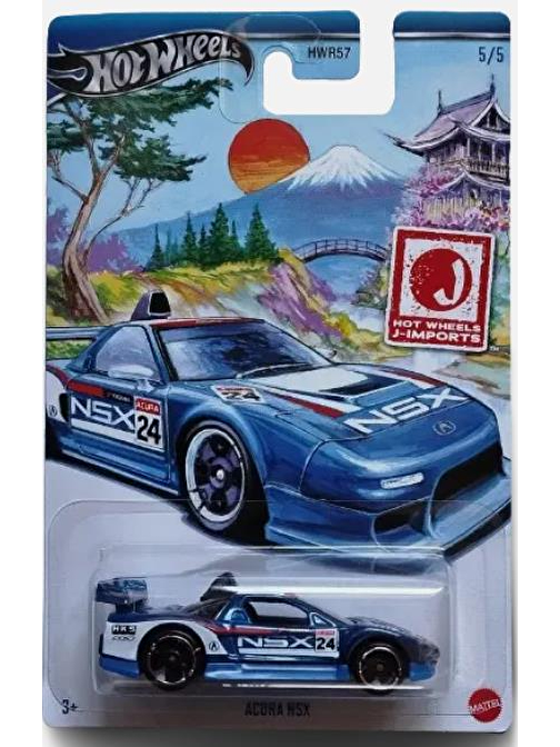 Hot Wheels J-imports Acura NSX HRT04