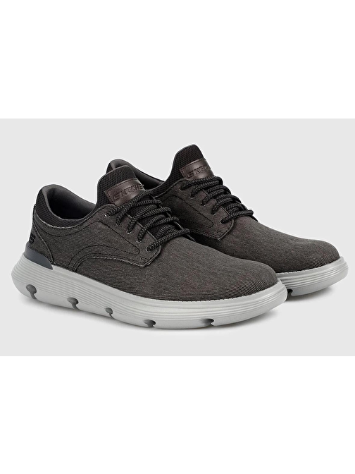 Skechers Garza - Romano Erkek Siyah Günlük Ayakkabı 204573 Blk