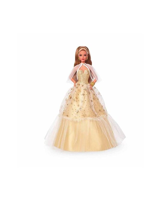 Barbie 2023 Mutlu Yıllar  Bebeği - Kumral HJX06