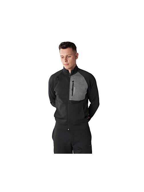 Hummel Hmlrandy Zip Jacket Erkek Günlük Ceket 921819-2001 Siyah